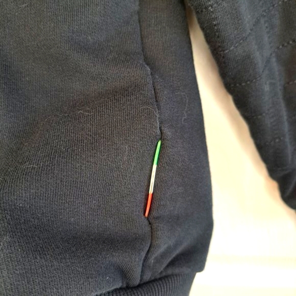 Puma Ferrari Scuderia Black Zip Up Hooded Sweatshirt Jacket Size Medium - Picture 7 of 7